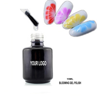 Nouveau design du fournisseur professionnel de vernis à ongles Blooming UV Gel Art Clear Gel Vernis à ongles