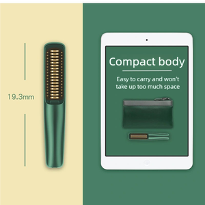 Sisir Pelurus Rambut Mini Multi-Fungsi USB Rechargeable, Alat Penata Rambut Portabel Rumah Tangga dengan Pemanas <span class=keywords><strong>PI</strong></span>, Sikat Rambut Elektrik - Product Image 5