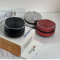 Mini haut-parleur sans fil à conduction osseuse BT 5.0 TWS, réveil, NFC, RCA, XLR, prise en charge AirPlay, audio bidirectionnel, design en plastique et métal