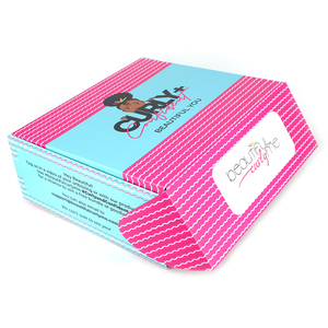 Yilucai özel oluklu kağıt nakliye kutuları katlanır bebek oyuncak kutusu kabartma ve mat laminasyon ile çocuklar için klasör tipi - Product Image 2