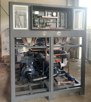 Machine de refroidissement à vis automatique industrielle à eau, fabriquée en Chine, 30HP/60HP/120HP avec pompe et engrenage