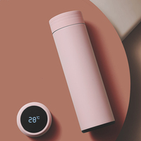 Nouveauté : Tasse Thermos Intelligente 500ML en Acier Inoxydable 304 avec Affichage LED, Isolation Sous Vide Double Paroi – Idéale pour Cadeaux d'Affaires