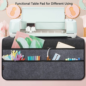 Accessoires de <span class=keywords><strong>couture</strong></span> multi poches, organisateur de tapis de <span class=keywords><strong>couture</strong></span> <span class=keywords><strong>en</strong></span> feutre, tapis de machine à coudre pour table - Product Image 2