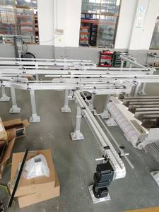 Máy vận chuyển thực phẩm <span class=keywords><strong>mini</strong></span> bán chạy, thiết kế khung nhôm, thép không gỉ và băng tải POM dùng cho vận chuyển đồ uống - Product Image 2