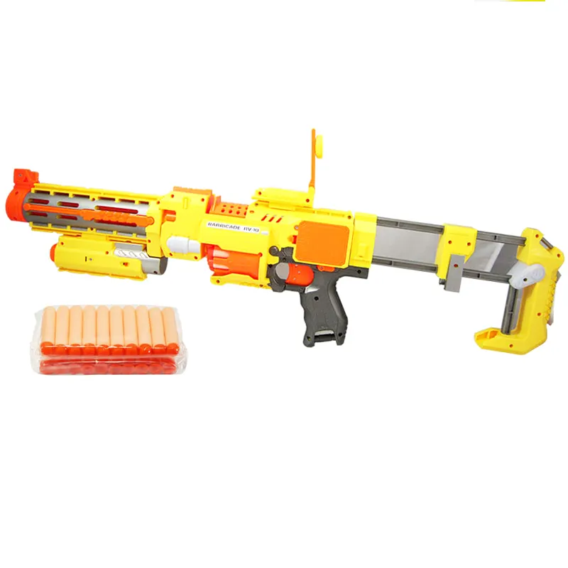 Pil işletilen yarı otomatik yumuşak oyuncak silah çocuk oyuncakları silah modeli l208 için