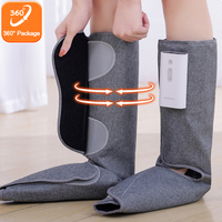 Système de récupération par compression d'air Bottes de massage des pieds et des jambes pour la circulation sanguine Récupération rapide Massage des jambes par pression d'air