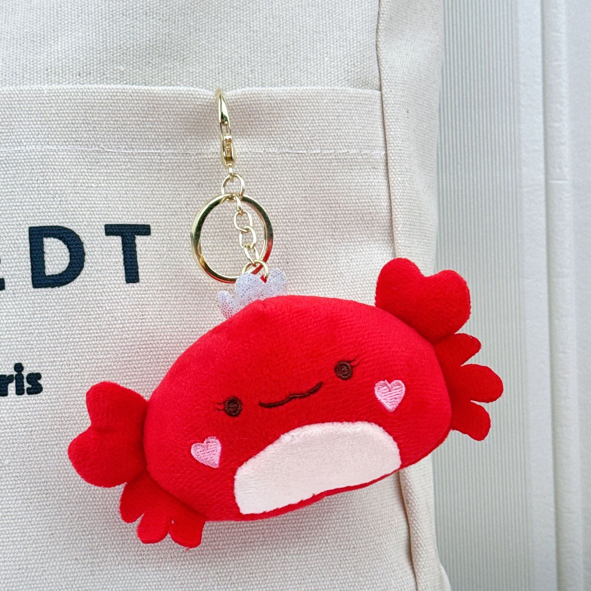 Cartoon Cute Plush Doll Cloud Pendant Keychains Backpack Hangings