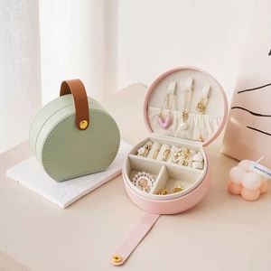 Boîte de rangement multifonctionnelle élégante avec poignée pour bijoux, organisateur de perles, résistante à l'usure, pour bagues, capacité 0-1L, idéale pour les voyages en extérieur - Product Image 5