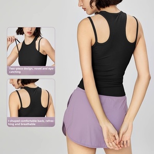Short <span class=keywords><strong>de</strong></span> soutien-gorge <span class=keywords><strong>de</strong></span> tennis confortable à soutien élevé pour femmes jupes <span class=keywords><strong>de</strong></span> golf à motif solide tenues 2 pièces avec logo avant costumes <span class=keywords><strong>de</strong></span> golf sexy - Product Image 3