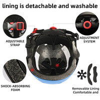 Casque Enfant Léger et Compact, Meilleure Vente, Certifié CE, 11 Aérations, Boucle à Libération Rapide, Demi-Casque, Style Sportif Tendance, Sécurité Optimale