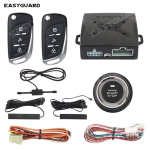 EASYGUARD EC003-V-1 Universal Dc12V Cars PKE Car Alarm System Push Start Button Remote Start - Product Image 2