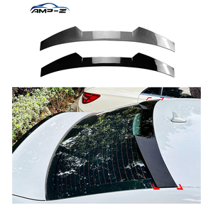 สปอยเลอร์รถ A3สีดำเงา8V วัสดุพลาสติกหลังคาด้านหลังปีกสปอยเลอร์ชุดตัวถังรถยนต์สำหรับ <span class=keywords><strong>Audi</strong></span> A3 8V ซีดาน2014-2020 - Product Image 1