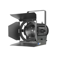 Projecteur LED Fresnel professionnel 150W zoomable, indice de rendu des couleurs Ra97, blanc lumière du jour 5600K, alliage d'aluminium, DMX