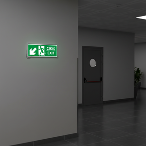 Panneau lumineux de sortie LED 3 mm Dekota pour usage intérieur et extérieur en plastique, entrée 220 V - Product Image 3