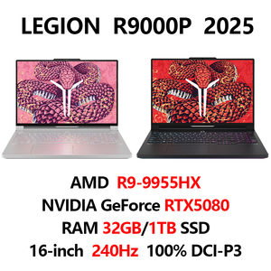 (การ์ดจอ RTX 50) โน้ตบุ๊กเกมมิ่ง Legion R9000P รุ่นใหม่ปี 2025 พร้อมซีพียู R9-9955HX แรม 32GB ฮาร์ดดิสก์ 1TB ตัวเลือกการ์ดจอเสริม RTX 5060/5070/5070Ti/5080 สำหรับอีสปอร์ต คุณภาพสูง - Product Image 6