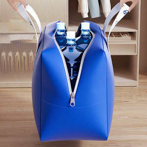 Bolsa de lona Oxford de gran capacidad, impermeable, para guardar edredones, para mudanzas y viajes. - Product Image 4