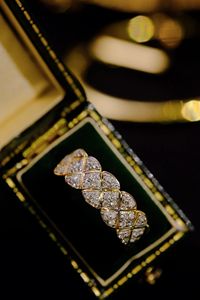 Xinfly <b>Ice</b> Fine Jewelry Natural Diamond Band <b>Rings</b> 18K Gold Luxury Exquisite Engagement Wedding <b>Rings</b> - Product Image 3