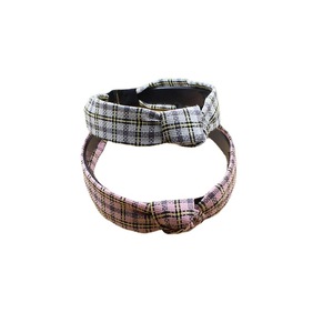 Korean Style Fabric <b>Headband</b> With <b>Bow</b> Women Casual Headdress Cloth Manual Made Yiwu Origin Fall 2022 - Product Image 5