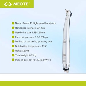 Nha Khoa tay khoan T-3 LED tốc độ cao với e-máy phát điện/giá rẻ giá nha khoa không khí tuabin tốc độ cao tay mảnh/Công cụ nha khoa - Product Image 6