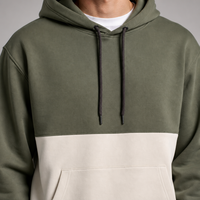 XUCHANG OEM – Fabricant de vêtements personnalisés de haute qualité avec logo, 100 % coton, coupe oversize, style baggy, vintage, délavé, patchwork, coupe-vent