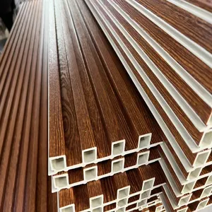 Wpc Wood Interior Decoration Fluted Great Wall Panels Wood Indoor Alternative Interior For Decorative