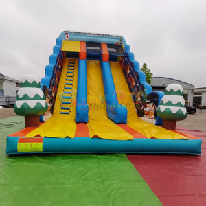 Giant <b>Inflatable</b> Bouncing Castle & Christmas Slide Commercial Grade PVC Material for Outdoor Use Home & Residential Adults - Product Image 2