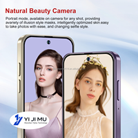 Smartphone 6G+128G 5G 4.5" HD 2026 Terbaru S25 MINI Android15 Dual SIM Card Global 5G LTE Bands Mendukung Multi-bahasa ODM/OEM