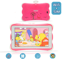 Tablet Anak 7 inci dengan Dukungan Kartu SIM 3G, WiFi, dan Aplikasi Kontrol untuk Anak-anak