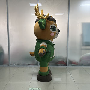 ZPOT lindo interacción al aire libre inflable ciervo disfraz Animal publicidad caminar mascota para eventos - Product Image 5