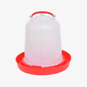 Bebedero de agua para aves de corral, alimentador y bebedero manual para granja, 1-15L, 3L