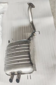 287101U100 para Santa Fe KIA Sorento 2.4L 3.5L, Conjunto de Silenciador de Escape de Acero Inoxidable, 1.5mm de Grosor, Repuesto - Product Image 2