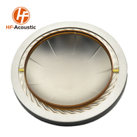 Koil Tweeter Kawat Pipih Aluminium CCAR Berlapis Titanium Impor 74.4mm Aksesoris Speaker HF-DE780TN-P