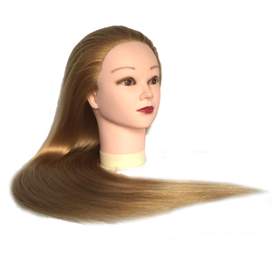 Trenzas <span class=keywords><strong>de</strong></span> <span class=keywords><strong>corte</strong></span> rizado <span class=keywords><strong>de</strong></span> pelo sintético cosmetología, maniquí para práctica <span class=keywords><strong>de</strong></span> peluquería, estilismo profesional, cabeza <span class=keywords><strong>de</strong></span> entrenamiento <span class=keywords><strong>de</strong></span> peluquero - Product Image 3