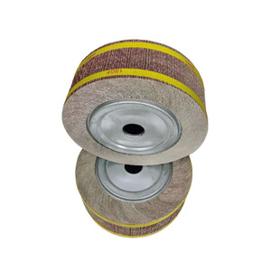 Meule à lamelles en alumine en forme de coupelle, 3800 tr/min, pour le polissage de l'acier inoxydable - Product Image 1