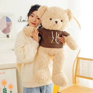 <span class=keywords><strong>DR</strong></span> mainan boneka hewan kreatif baru boneka beruang Teddy di berkerudung kain ukuran raksasa Natal uniseks beruang besar beruang Teddy - Product Image 5