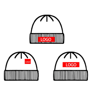 2025 Luxury Brand Designer Jacquard Knitted Cap Warm Wool Beanie with Custom LOGO <strong>Wholesale</strong> Breathable Cold <strong>Hats</strong> - Product Image 3