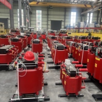 Transformadores Secos de Tipo Reductor de Tensión de 100 kVA, Trifásicos, 33 kV, de Resina Fundida, para Uso Industrial y Comercial, IEC