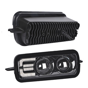 Đèn Chiếu Sương Mù 2 Màu Sáng Nhất Đèn Sương Mù Xe Hơi Màu Vàng Trắng Cho Lada 4X4 Urban Niva 1995-2019 Drl Turning - Product Image 4