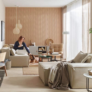 Échantillon gratuit de panneaux muraux en WPC pour plafond <span class=keywords><strong>suspendu</strong></span> - Product Image 3