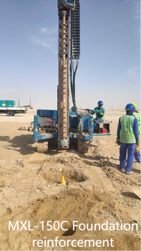 MXL-150C Solar Pile Photovoltaic Drilling rig
