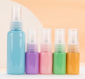 Empty Fine Mist PET 10ml 30ml 50ml Colorful Plastic Spray Bottle for Cosmetic Packaging - Product Image 1