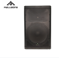 Haut-parleur DSP actif extérieur professionnel de 15 pouces en plastique haute puissance pour une utilisation audio Stage Pro