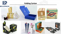 Elegantes Cajas de Regalo para Boda con Diseño de Campanilla Azul - Materiales Reciclados, Personalizables, Ecológicos, Biodegradables, con Relieve de Forma Especial