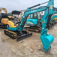 Mini-excavatrice Kubota U-35, poids opérationnel 3500 kg, cabine avec climatisation, prête à l'emploi avec marteau hydraulique, excavatrice compacte