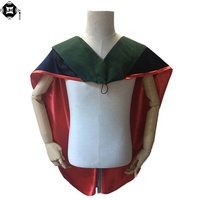 Cape de graduation de luxe personnalisée, cagoule de doctorat, cagoule académique en velours de luxe pour la cérémonie de remise des diplômes universitaire et de doctorat
