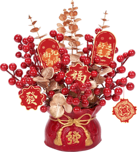 ชุดดอกไม้ประดับตรุษจีน2025ตรุษจีนชุดของขวัญงูเวียดนามสุขสันต์วันตรุษจีน - Product Image 2
