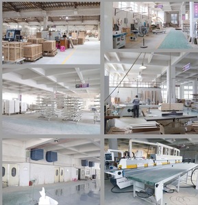 Meuble-lavabo semi-circulaire de luxe pour salle de bain, combinaison de lavabo en céramique sans joint avec dalle de chêne, meuble-lavabo et vasque - Product Image 6