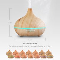 2025 nouveau mini diffuseur d'arôme essentiel d'huile en bois Offre Spéciale pour Spa Yoga Home