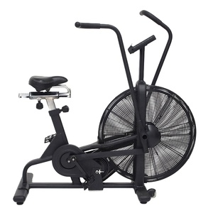 Bicicleta de resistencia al viento sin potencia Unisex de Club comercial Bicicleta de ejercicio cardiovascular de ajuste cruzado Bicicleta de giro estática - Product Image 1