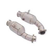 Collecteur d'échappement haute performance SS304 pour Mercedes-Benz C43 E43 AMG W205 W213 3.0T, amélioration de puissance, course